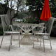 Rare garden furniture set Mathieu Matégot – CAP d’Ail 5-piece set