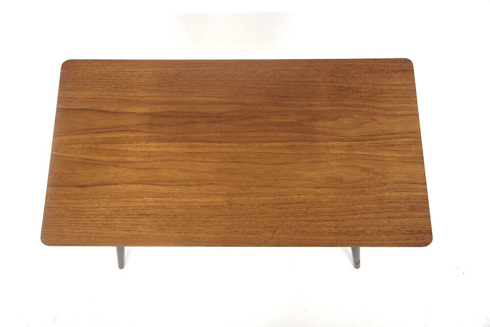 Scandinavian teak coffee table, Sweden, 1950.