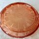 Pink glass trinket bowl