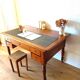 Grand bureau bois & cuir