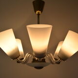 Mid-century Chandelier/kamenicky Senov,1960's.
