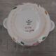 Flared bowl with CNP porcelain handles signed M.C.B. Noël 1980