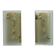 Pair of Mid-Century Modern Italian Crystal and Brass Sconces, 1970s