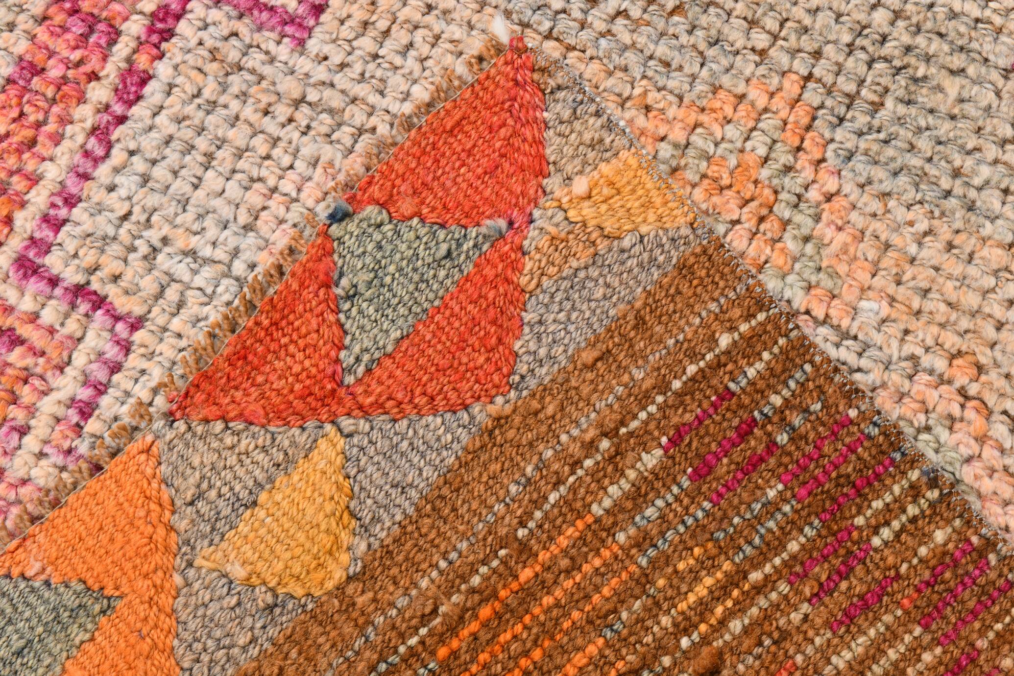 3x10 Colorful Modern Turkish Runner Rug, 86x305Cm