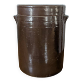 Large ancient stoneware pot