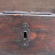 Old box made of raw wood