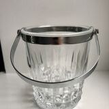 Crystal ice bucket 60s-70s
