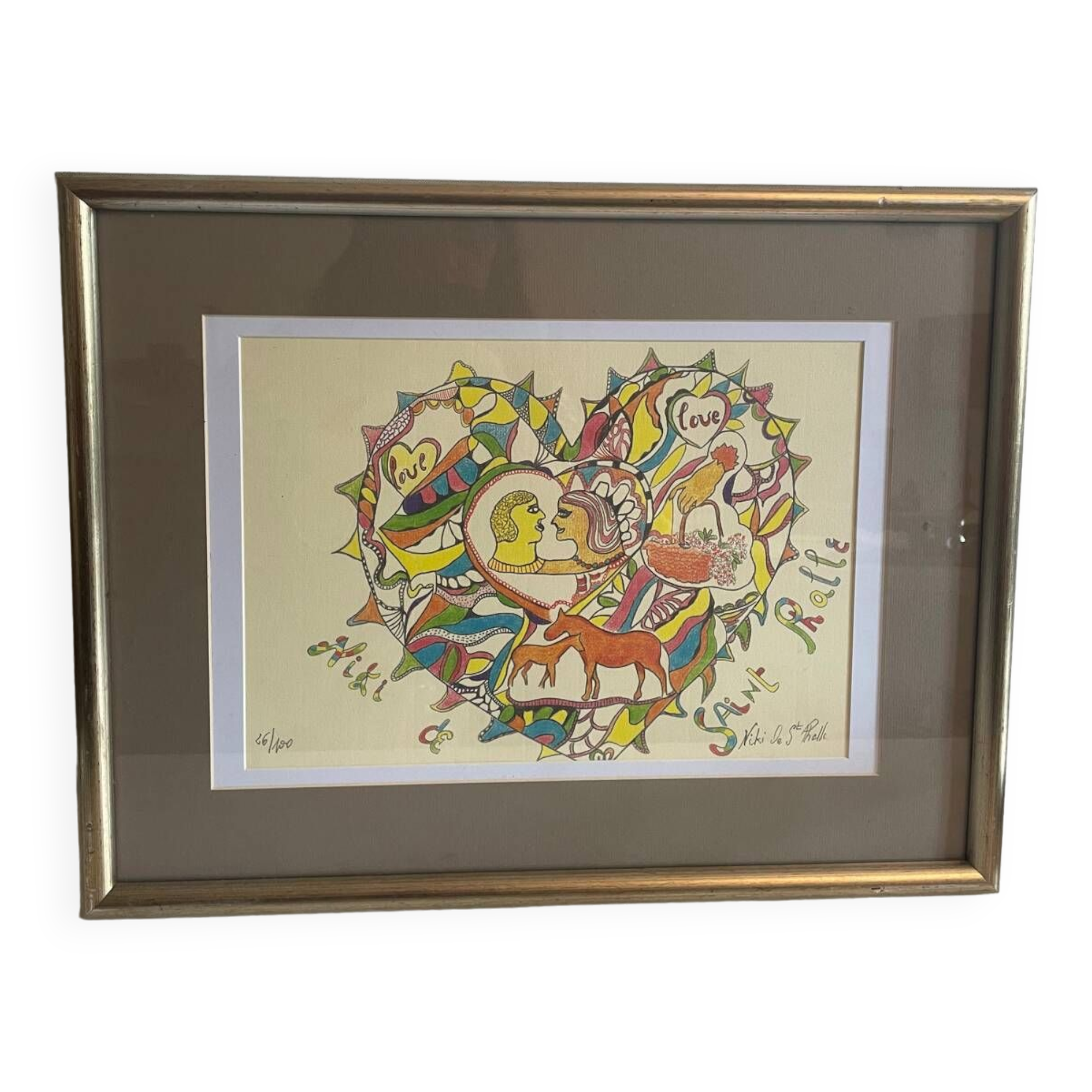 Lithograph Niki de Saint Phalle