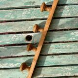 Coat rack with 4 hooks