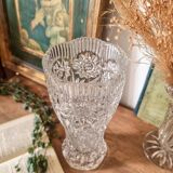 Cut crystal vase, 1970