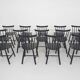 Poul M. Volther J46 spindle back chair for FDB Mobler, Denmark, 1956