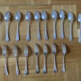 Bouillet Bourdelle silver-plated dessert cutlery