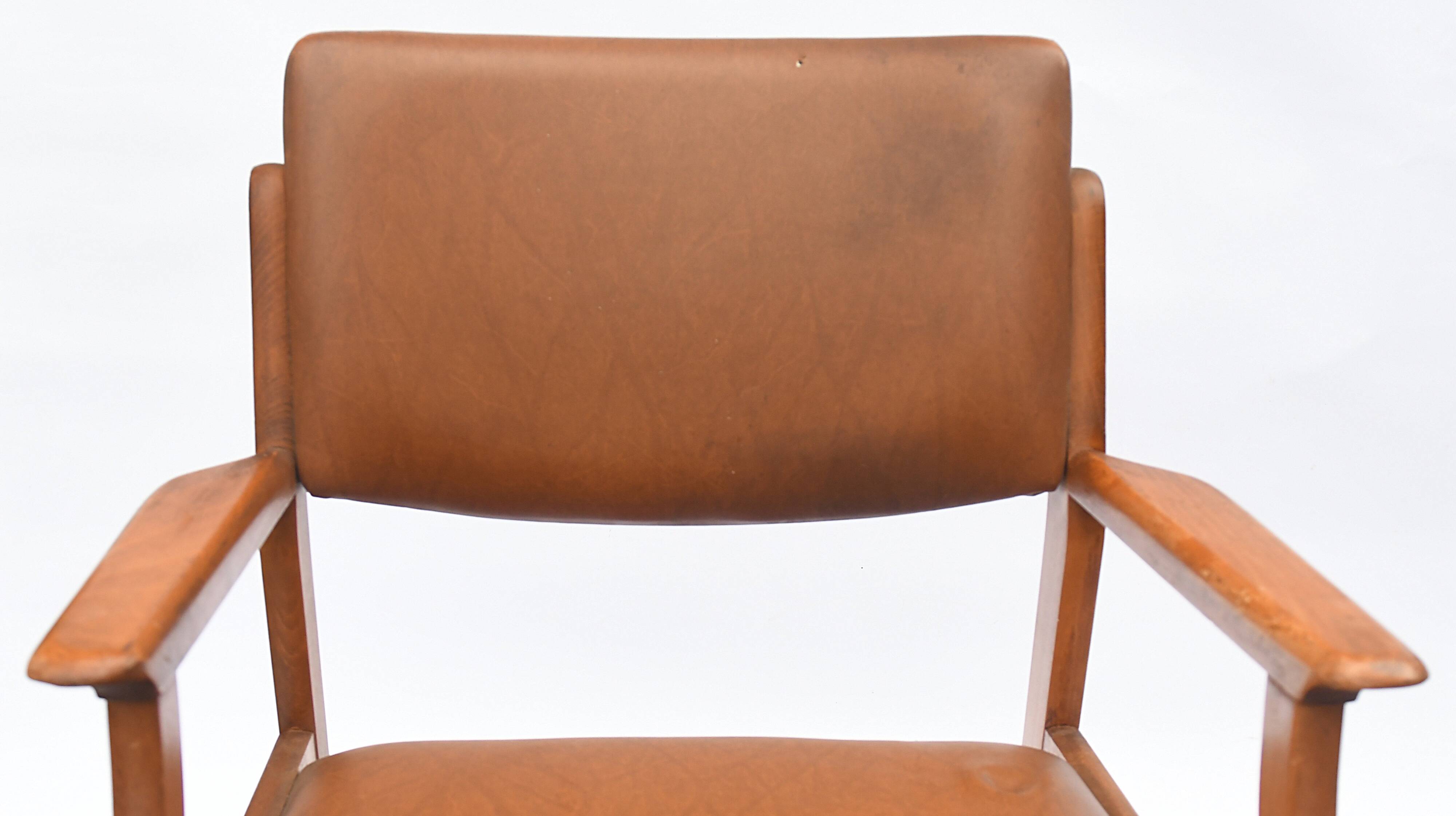 Pair of Danish-style armchairs