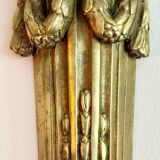 Pair of Mid-19th Century Napoleon III 2-Branch Gilt Bronze Candle Sconces