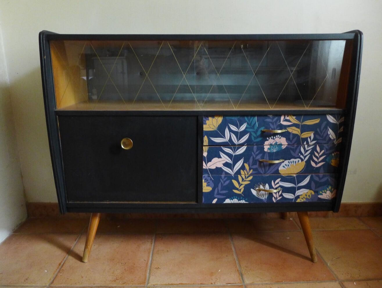 Renovated vintage sideboard