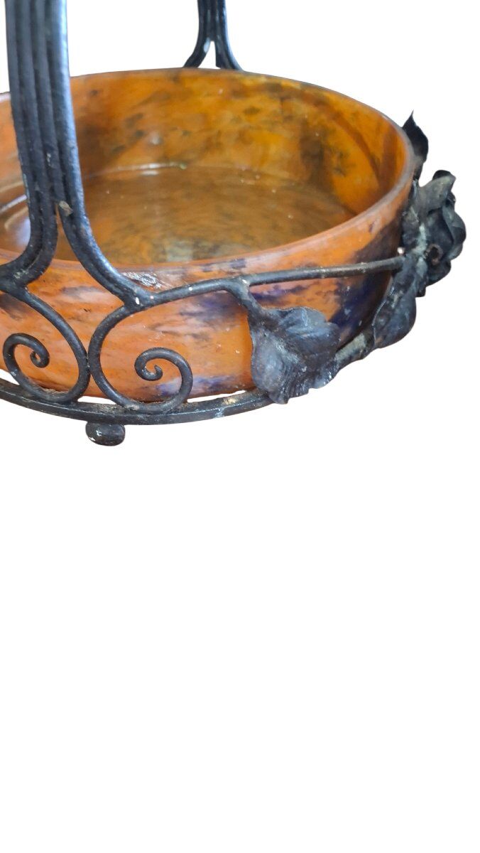 Glass paste bowl