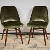 Set of four chairs designed by Radomir Hoffman, TON Czechoslovakia, 1960s.