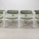 Augusto Savini for Pozzi Set of Four 'Pamplona' Chairs, Italy 1970's