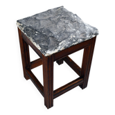 Tabourets vintage en pierre et bois x 1