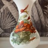 Vase peint à la main signé