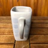 Series of 5 cups broste copenhagen vintage blue ceramic #a513