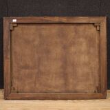 Great landscape painting with figures from the 20th century