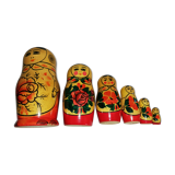 MATRIOCHKAS RUSSIAN DOLLS VINTAGE GIGOGNES