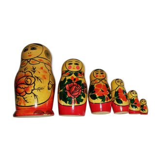 MATRIOCHKAS RUSSIAN DOLLS VINTAGE GIGOGNES