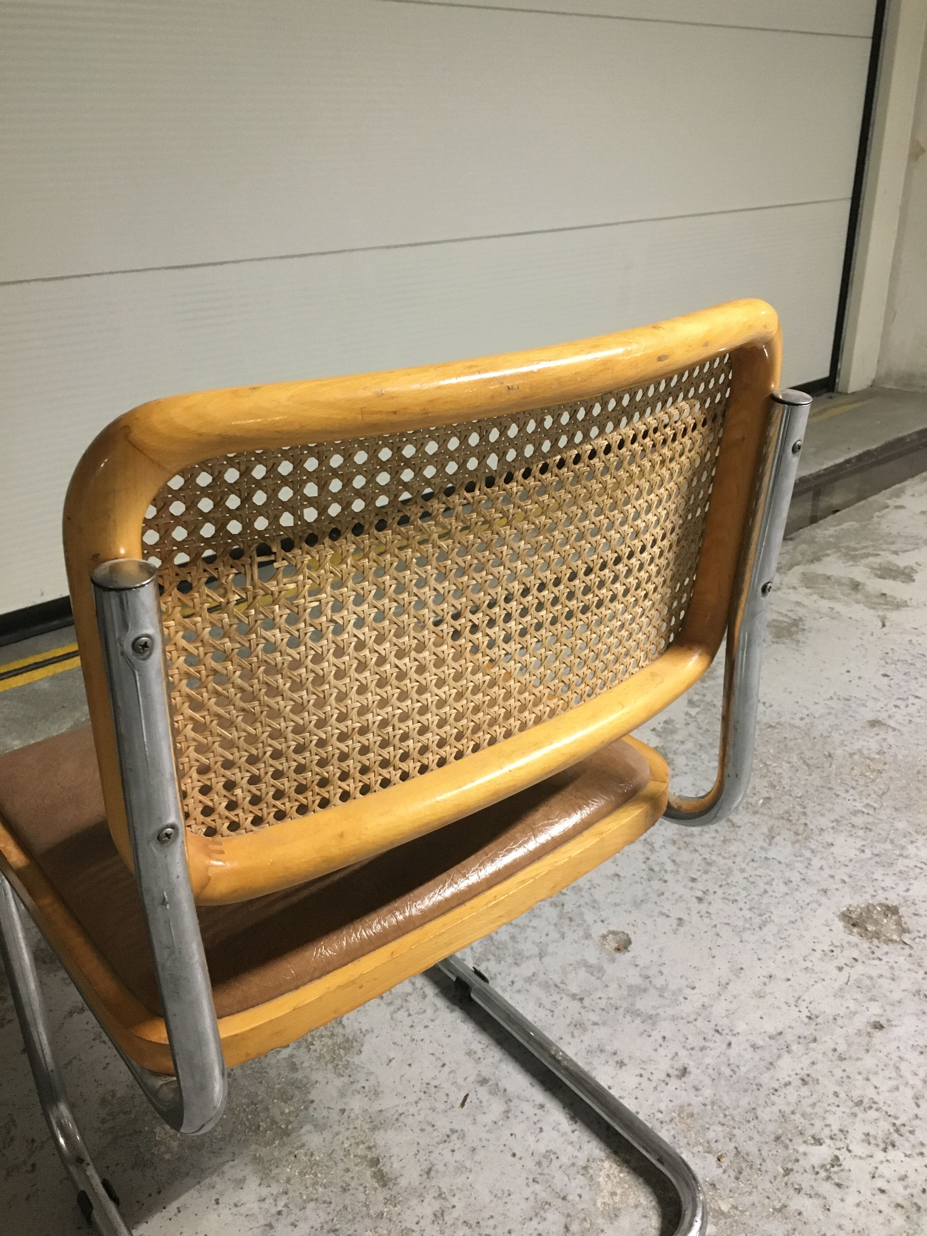 Luckyfind Chair Cesca B32 Marcel Breuer circa 1970