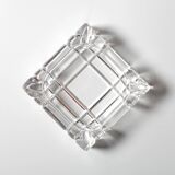 Vintage RCR Crystal Ashtray / Mid-Century Italian Glass Smokig Accesory