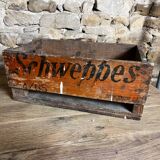 Schweppes wooden box