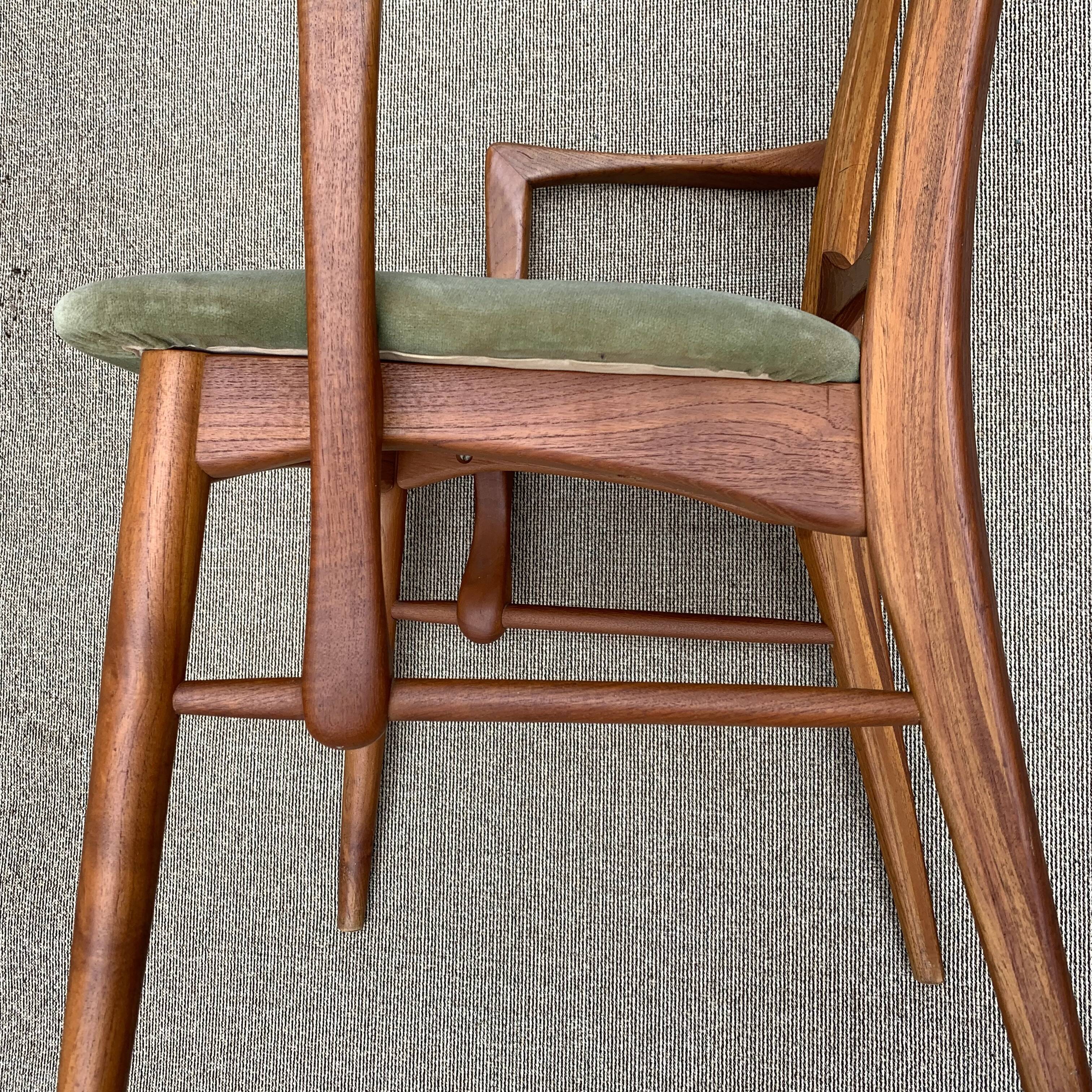 Fauteuil bridge Ingrid, Niels Koefoed / Danemark 1960