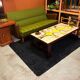 Danish coffee table with ceramic top on wenge frame, 1970s
