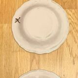 Lot de 6 Assiettes Faïence Martres Tolosane Moustiers Vaisselle Ancien XIXeme