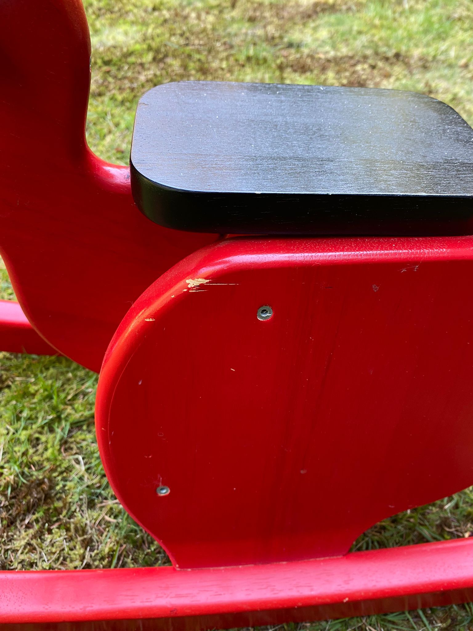 Vintage Rocking Rabbit Red by Björn Dahlström for Playsam
