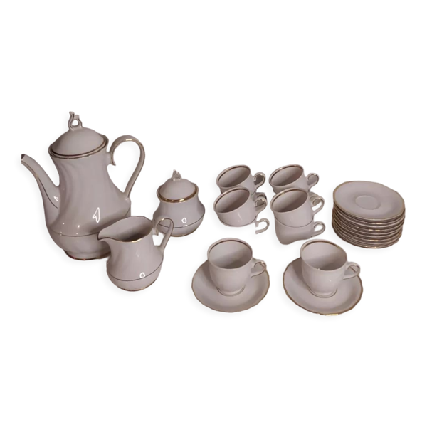 Service à thé ou à café en porcelaine de Bavière