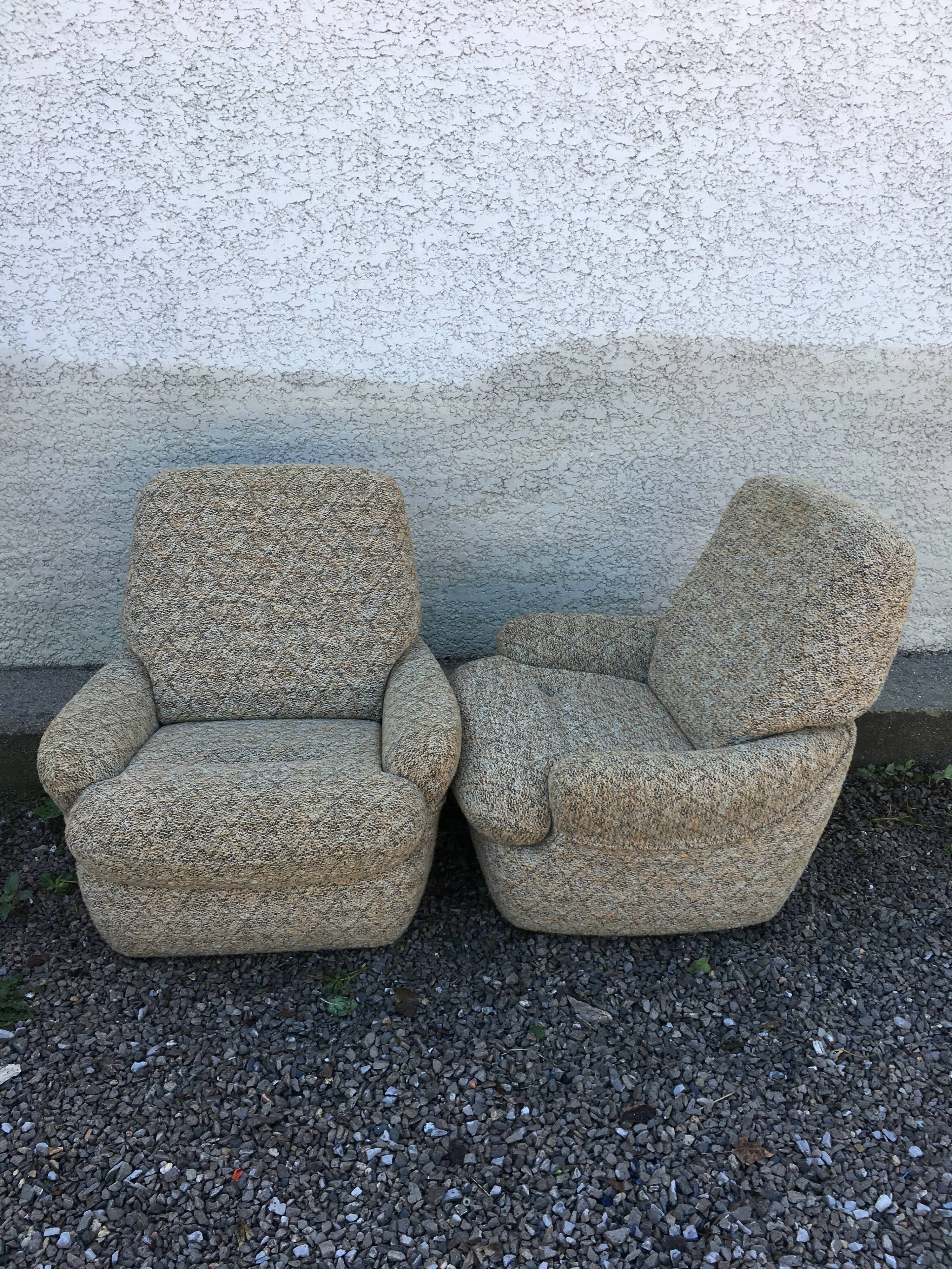 Pair of armchairs 1980