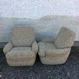Pair of armchairs 1980
