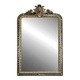 Large Mirror with Parcloses in Gilded and Blackened Wood, Napoleon III Style –