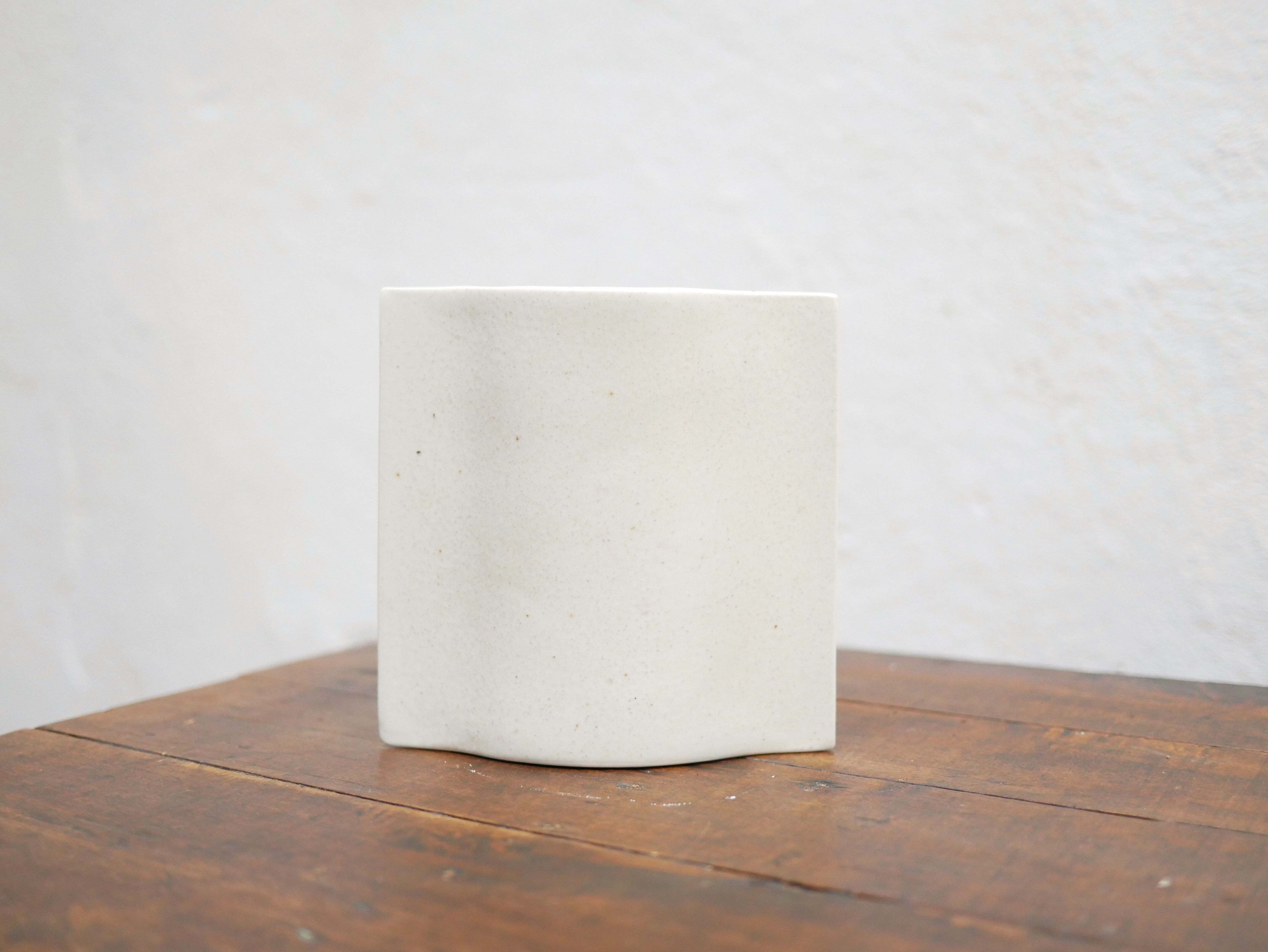 Vintage ceramic vase by the Virebent manufacture