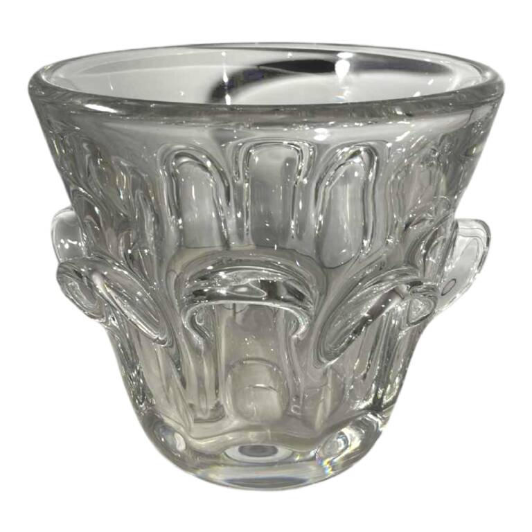 Antonio & Guido Bon / Val Saint Lambert, crystal champagne bucket, ca 19