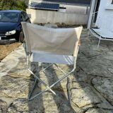 Chaise pliante en tissu
