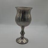 6 English glasses, Peltre Sheffielld cup