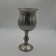 6 English glasses, Peltre Sheffielld cup