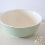Green mint salad bowl, Villeroy and Boch, vintage