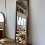 Old foot mirror gilded