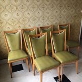 Set of 6 chairs 1960