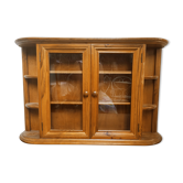 Wooden wall display case