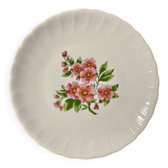 Bavaria serving dish with pink flowers