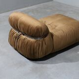 Lounge Chair and Ottoman from Afra & Tobia Scarpa for Cassina 1960s